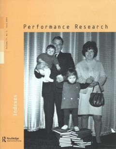 Front cover of Performance Research: Volume 11 Issue 2 - Indexes