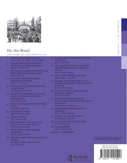 Back cover of Performance Research: Volume 12 Issue 2 - On the Road