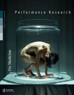 Front cover of Performance Research: Volume 19 Issue 4 - On Medicine
